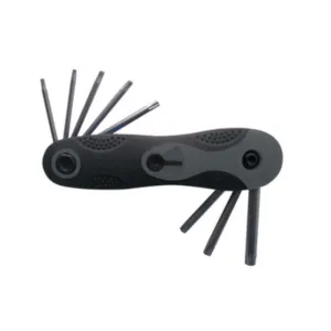 SERIE  8 CHIAVI TORX T9-T40 CROMO VANADIO (10