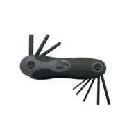 SERIE  8 CHIAVI ESAGONALI CROMO VANADIO  2/8 MM (10