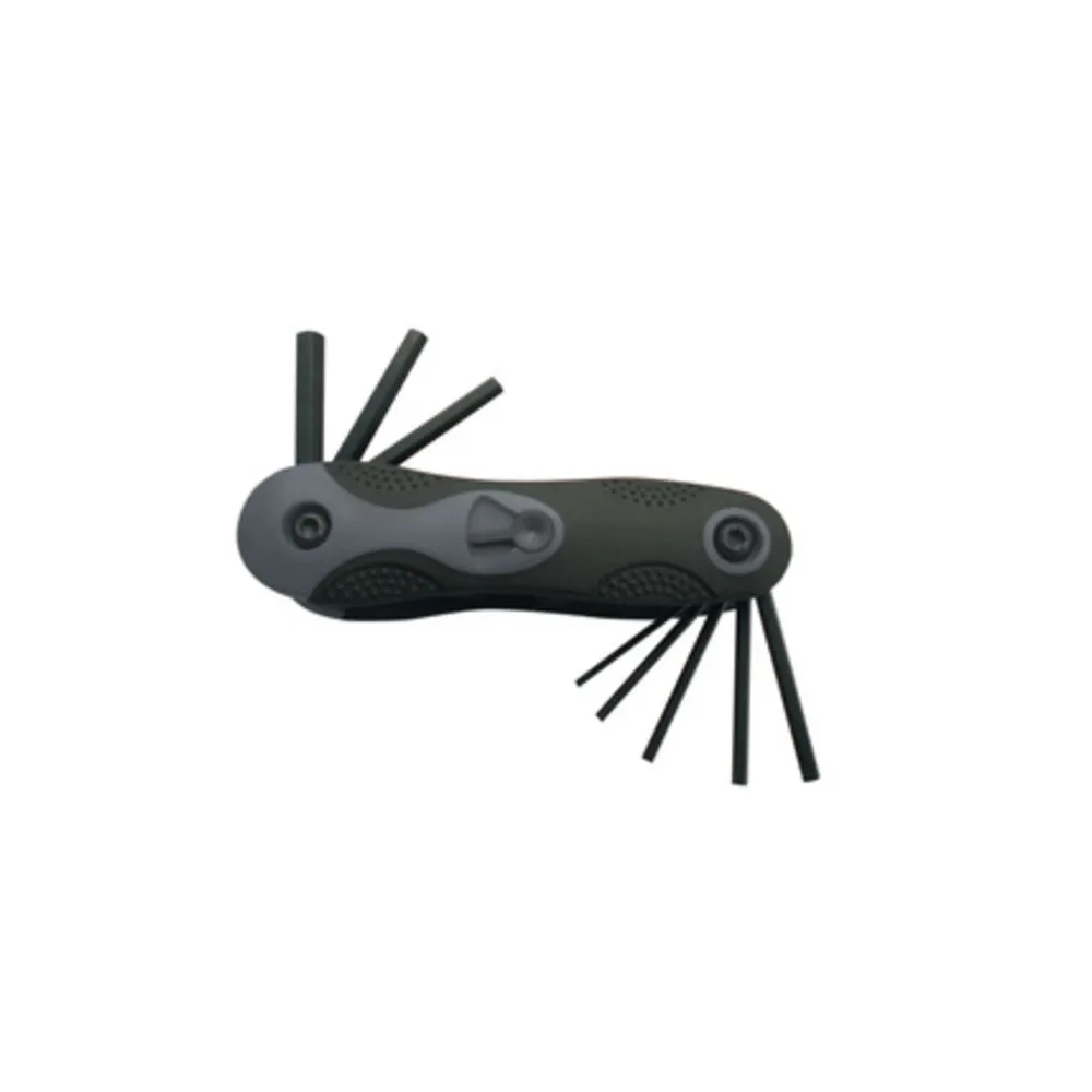 SERIE  8 CHIAVI ESAGONALI CROMO VANADIO  2/8 MM (10