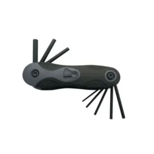 SERIE  8 CHIAVI ESAGONALI CROMO VANADIO  2/8 MM (10