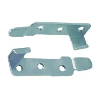 FERRI DA LETTO AD INCASTRO 95 MM ZINCATO 4 PZ*