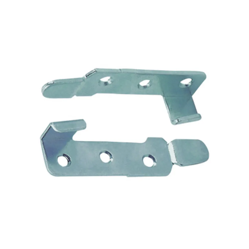 FERRI DA LETTO AD INCASTRO 95 MM ZINCATO 4 PZ*