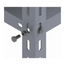 BULLONE ZINCATO C/DADO P/SCAFFALATURA* (200