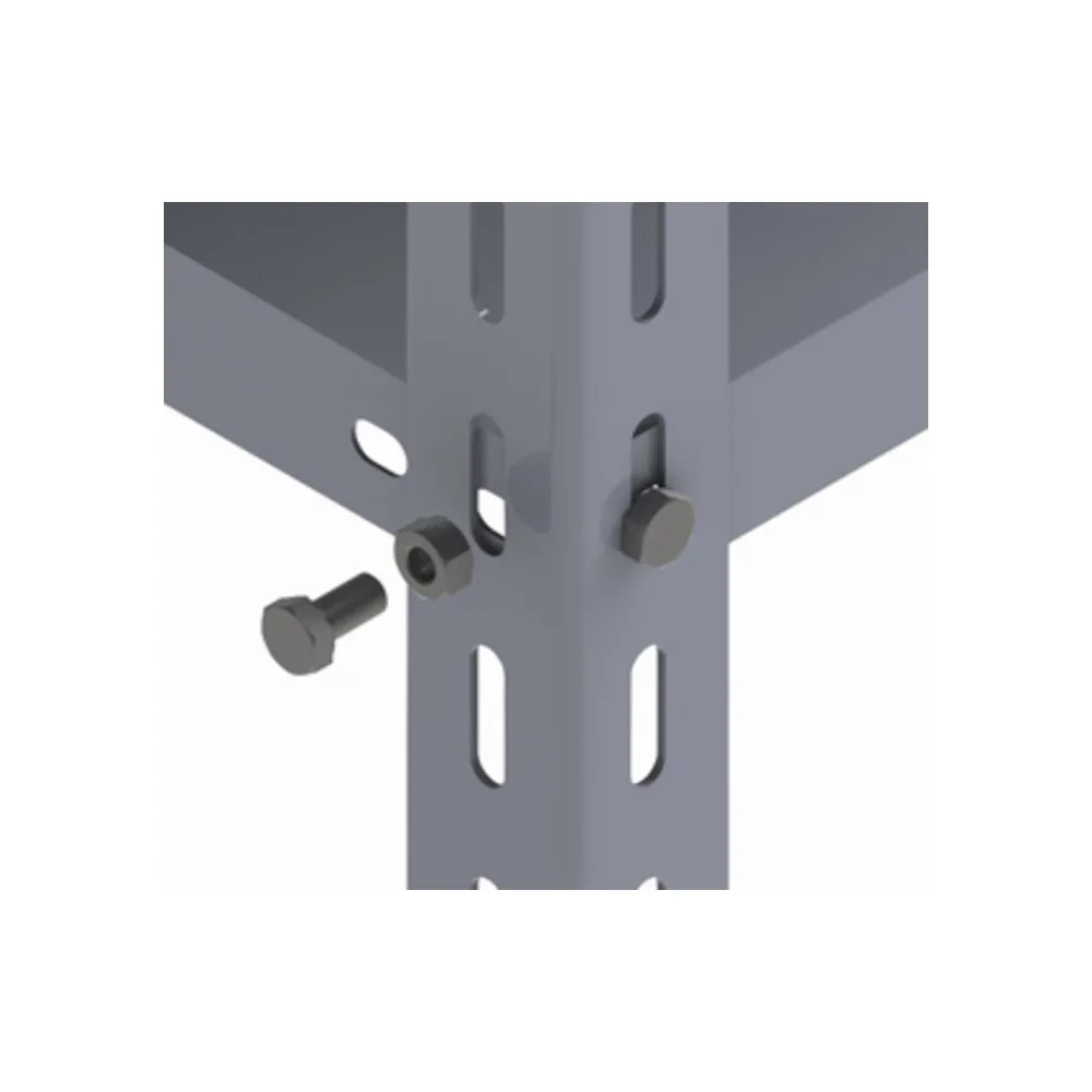 BULLONE ZINCATO C/DADO P/SCAFFALATURA* (200