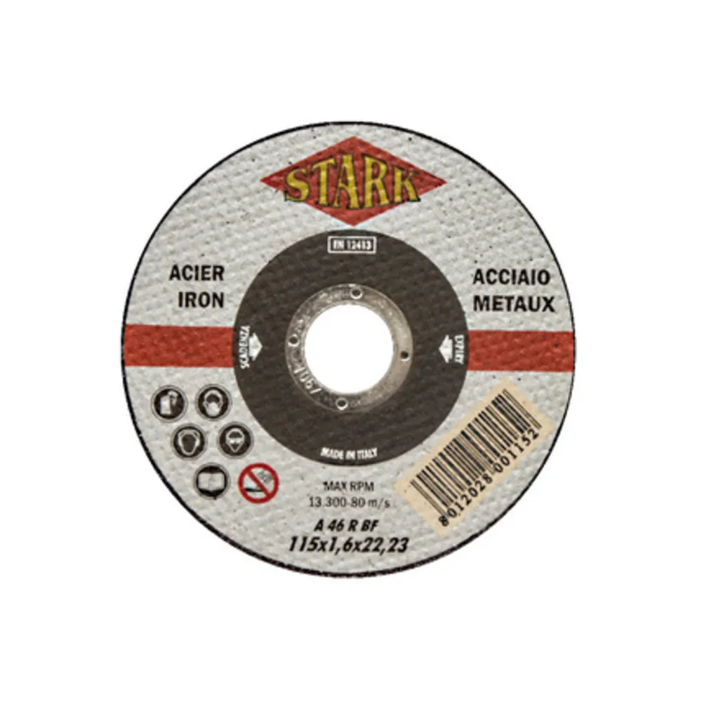 STARK DISCO P/FERRO D 115X1 STARK DISCO P/FERRO D 115X1