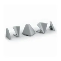 KIT P/ALZATINA TRIANGOLARE BIANCO