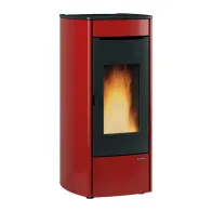 TERMOSTUFA PELLET 17.5 KW MARINA IDRO H13 BORDEAUX