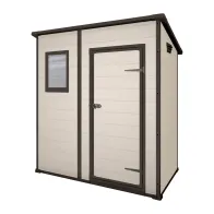 CASETTA KETER MANOR PENT EFF LEGNO BEIGE 183X111X200