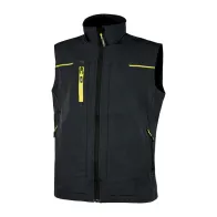 U-POWER GILET SATURN NERO/GIALLO TG.  M