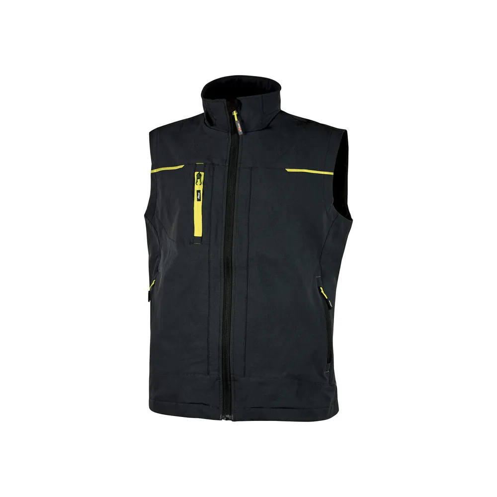 U-POWER GILET SATURN NERO/GIALLO TG.XXL U-POWER GILET SATURN NERO/GIALLO TG.XXL