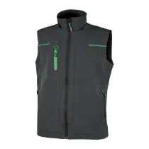 U-POWER GILET SATURN GRIGIO/VERDE TG.  L