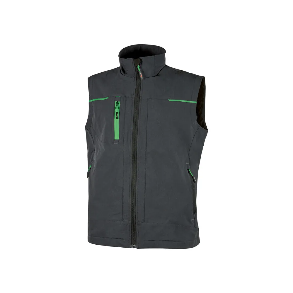 U-POWER GILET SATURN GRIGIO/VERDE TG. XL U-POWER GILET SATURN GRIGIO/VERDE TG. XL