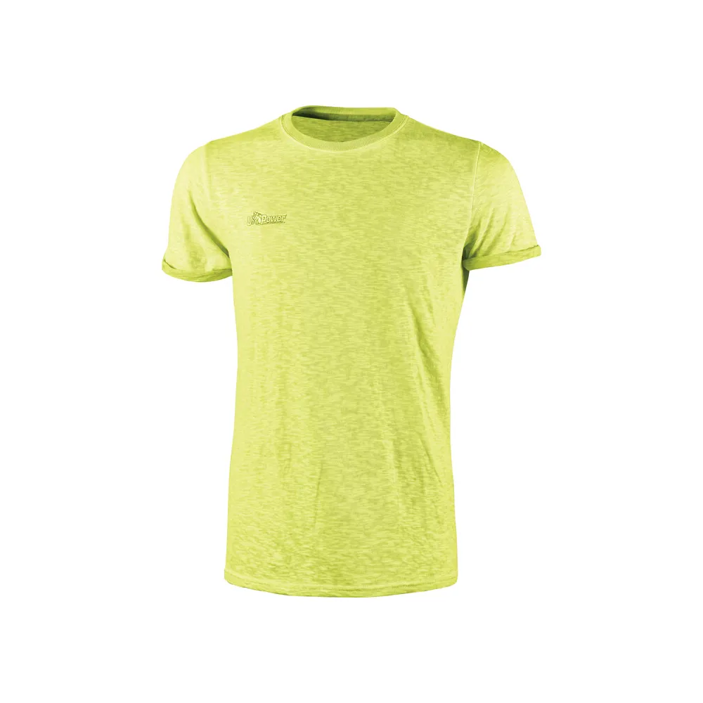 U-POWER T-SHIRT FLUO GIALLO TG. L U-POWER T-SHIRT FLUO GIALLO TG. L