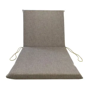 CUSCINO GARDEN GRIGIO SCHIEN.BASSO H.5 CM.90X50 (4