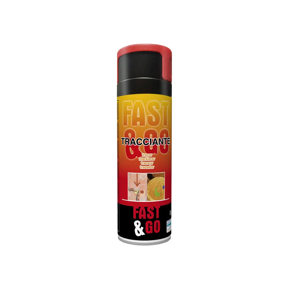 FASTGO TRACCIANTE VERNICE ROSSO 500 ML (12 FASTGO TRACCIANTE VERNICE ROSSO 500 ML (12