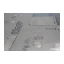 TOVAGLIATO CRISTAL TRIDIMENSIONALE DIS. 08 H 140 CM (20