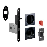 KIT MANIGLIE QUADRO PORTA SCORR EASY G500T NERO