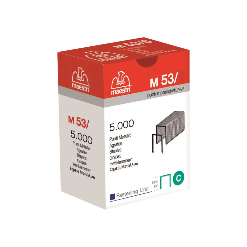 MAESTRI PUNTI SPILLATRICE ART. M 53/ 6 DA 5000 PZ