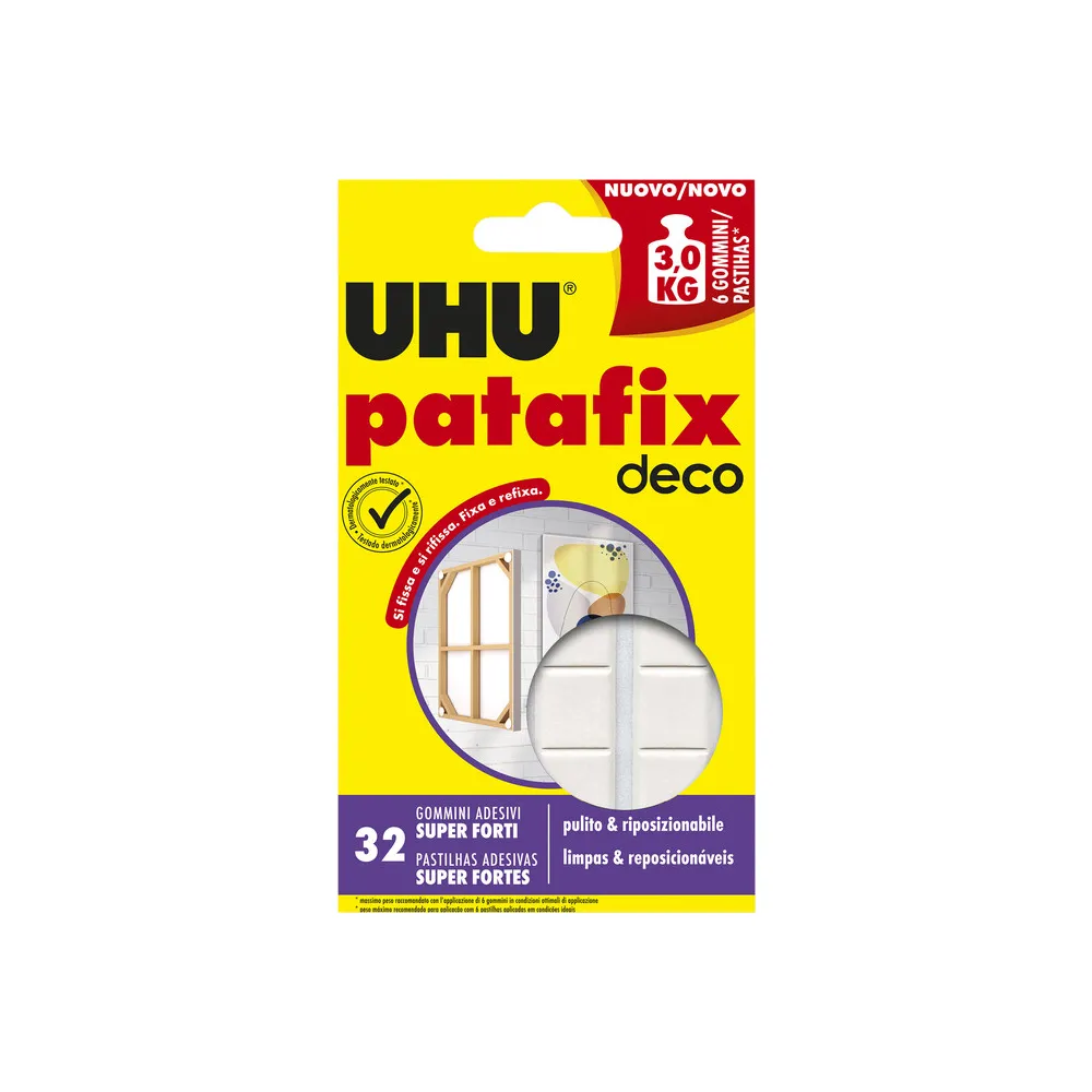 UHU PATAFIX SUPER FORTE FINO A 3 KG (12