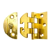 CERNIERA ALI ZANCATE C/ASOLA OTTONATA 40X35 MM (6