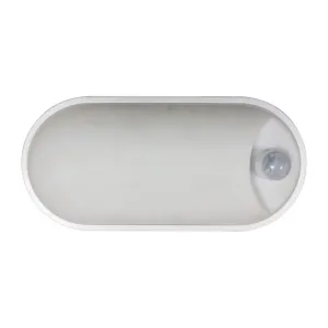 PLAFONIERA  LED OVALE 18W 2000LM TRICOLOR C/SENS