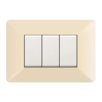 PLACCA EASY MATIX AVORIO 3P (10