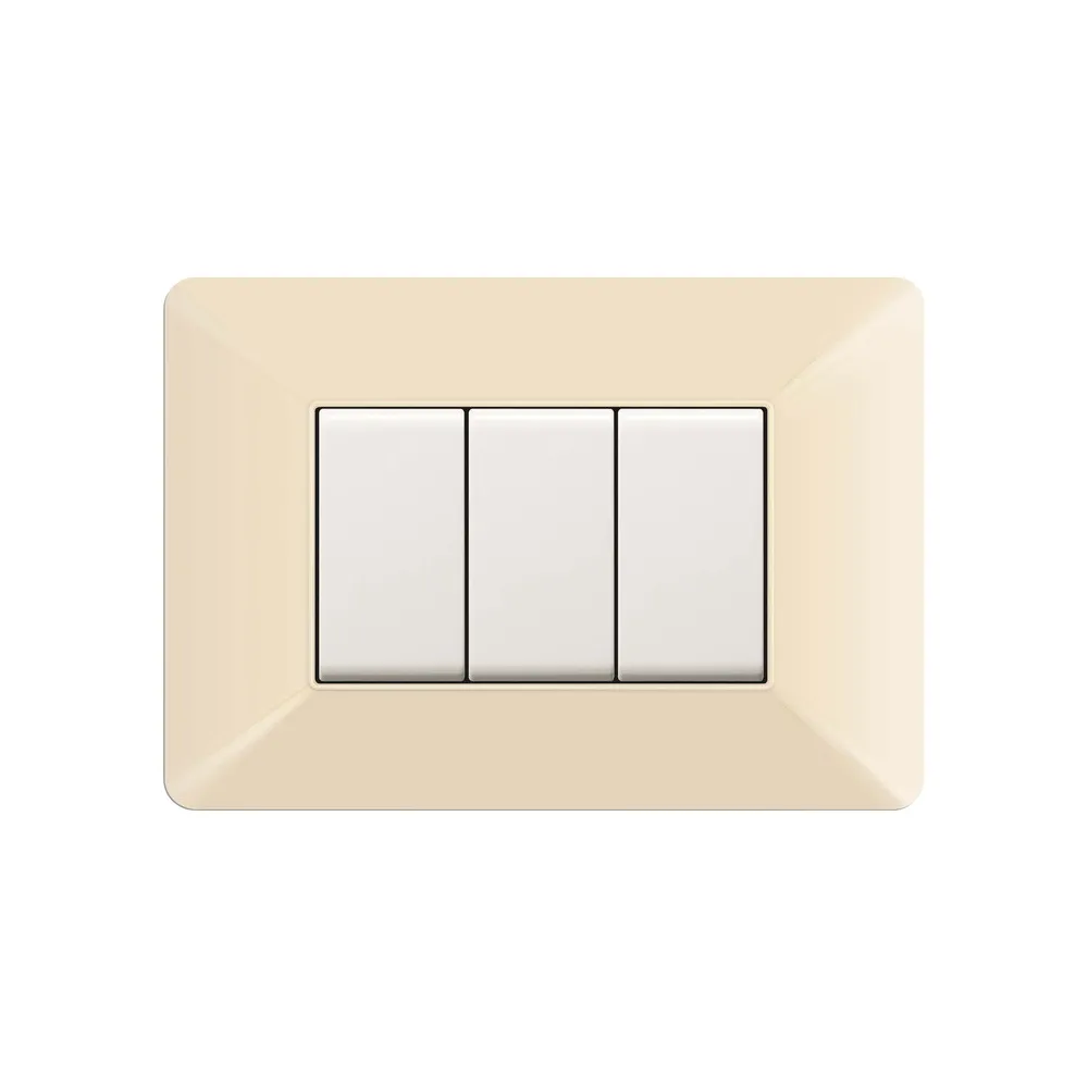 PLACCA EASY MATIX AVORIO 3P (10