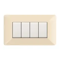 PLACCA EASY MATIX AVORIO 4P