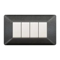 PLACCA EASY MATIX GRIGIO NOTTE 4P