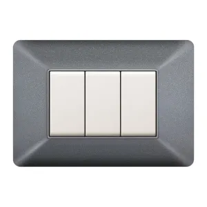 PLACCA EASY MATIX GRIGIO CHIARO 3P (10