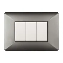 PLACCA EASY MATIX ALLUMINIO NOTTE 3P (10