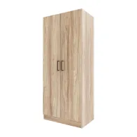 KIT ARMADIO 2 ANTE 190X80X52 ROVERE BARLY K021