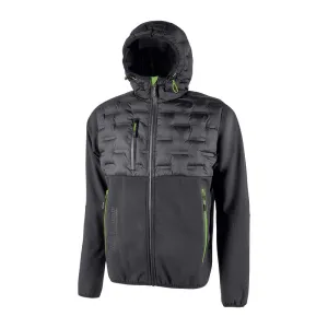 U-POWER GIACCONE SPOCK GRIGIO-VERDE TAGLIA M