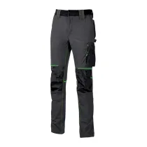 U-POWER PANTALONE ATOM SLIM FIT GRIGIO-VERDE TG.XL