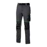 U-POWER PANTALONE ATOM SLIM FIT GRIGIO-VERDE TG.XXL