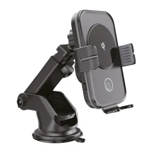 SUPPORTO SMARTPHONE C/RICAR WIRELESS 15W AUTO