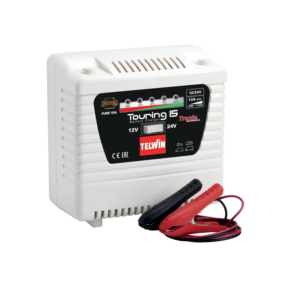 CARICABATTERIA TOURING 15 12/24V CARICABATTERIA TOURING 15 12/24V