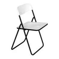 SEDIA PIEGHEVOLE POKER BIANCO