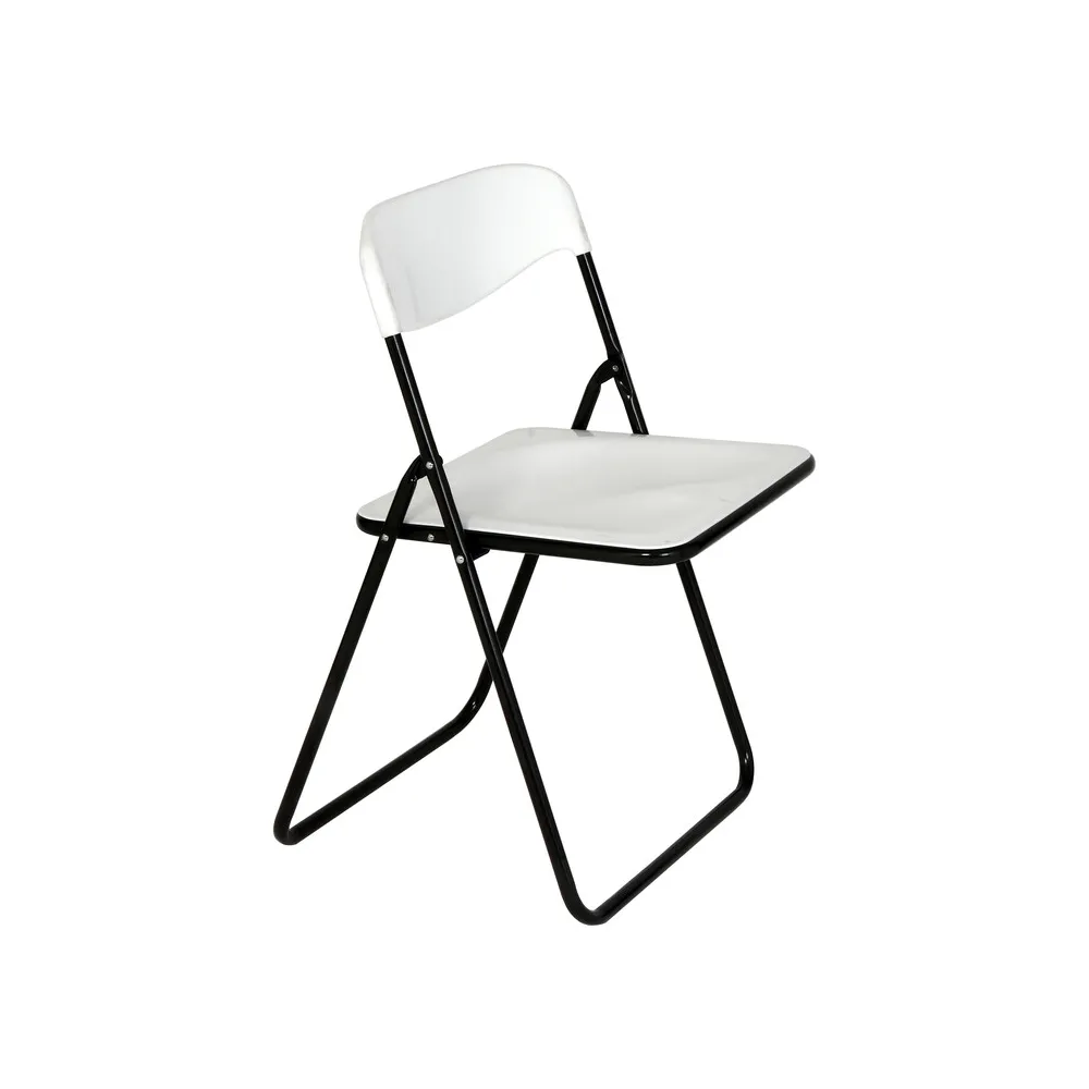 SEDIA PIEGHEVOLE POKER BIANCO