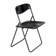 SEDIA PIEGHEVOLE POKER NERO