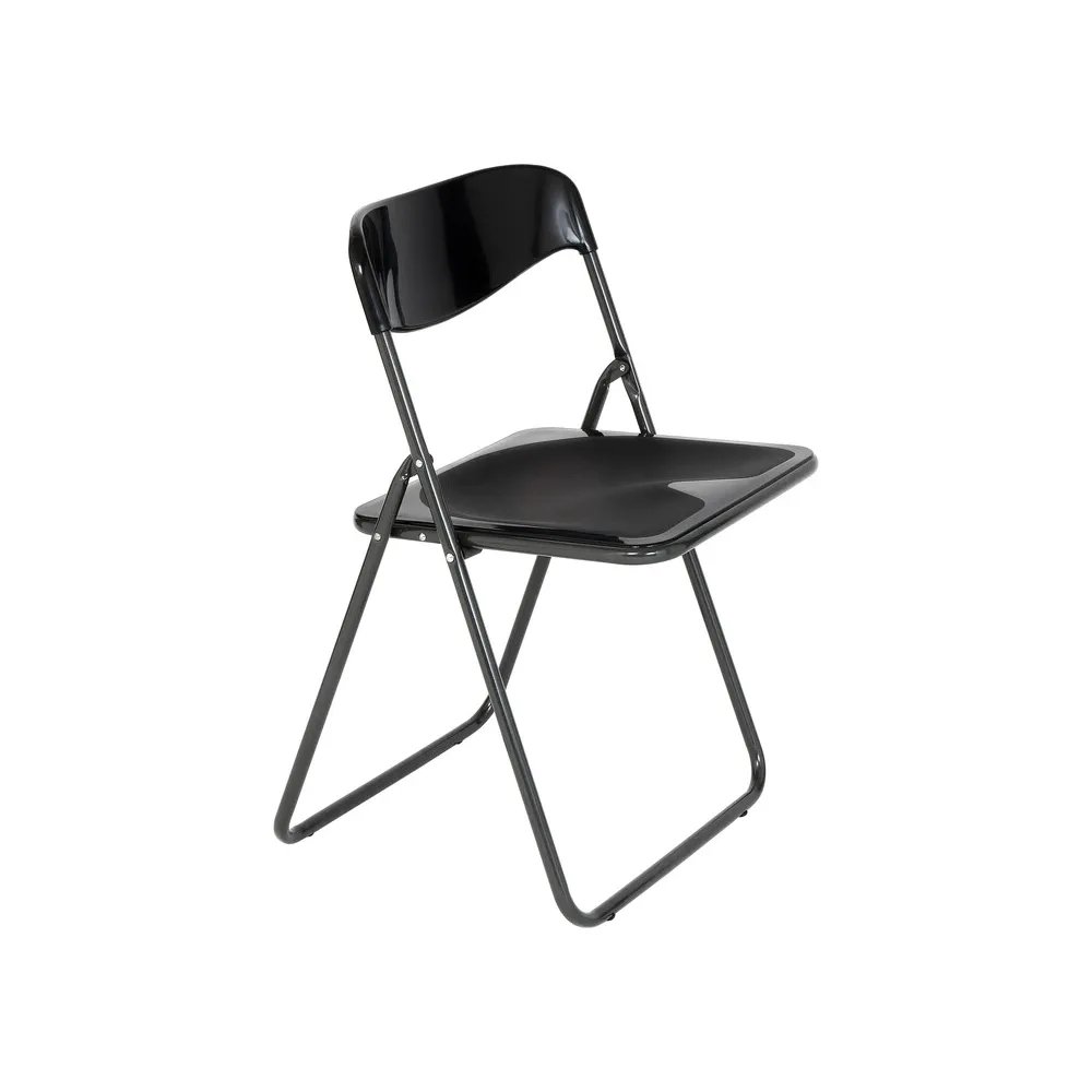 SEDIA PIEGHEVOLE POKER NERO