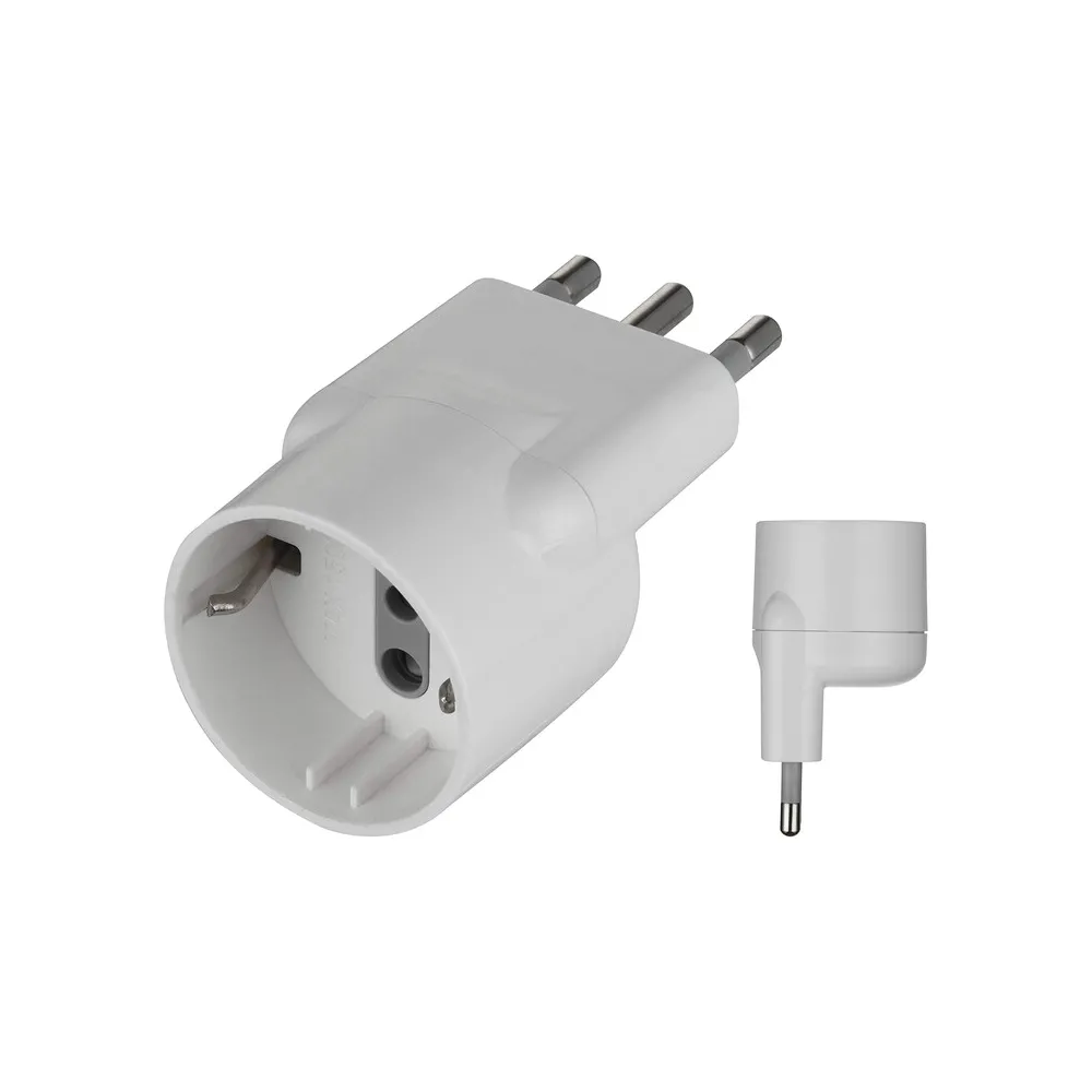ADATTATORE SCHUKO 16A DISASSATO SALVASP BCO FIG.16 (25