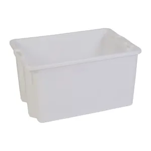CASSA CHIUSA SOVRAPPONIBILE 65 L BIANCO