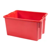 CASSA CHIUSA SOVRAPPONIBILE 50 L ROSSO