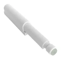 CRICCHETTO A CANNONE REGOLABILE 74 MM BIANCO (10