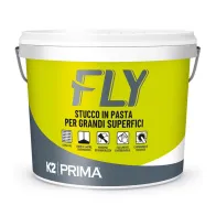 STUCCO IN PASTA P/GRANDI SUPERFICI K2 FLY 18 KG