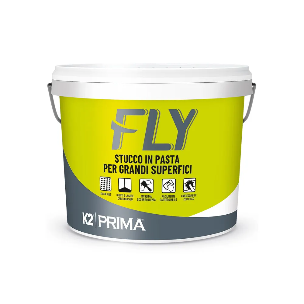 STUCCO IN PASTA P/GRANDI SUPERFICI K2 FLY 18 KG
