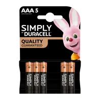 DURACELL SIMPLY ALCALINA MINISTILO 5 PZ (10