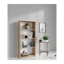 KIT LIBRERIA 3 RIPIANI 65X25XH138 CM ROVERE BARLY