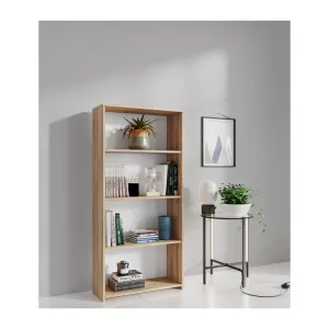 KIT LIBRERIA 3 RIPIANI 65X25XH138 CM ROVERE BARLY
